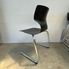 Set (6) Midcentury Designstoelen Zwart – Flötotto / Casala thumbnail 5