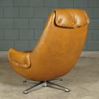 Vintage Lederen Draaifauteuil – Gustav Thams – Jaren 60 thumbnail 5