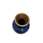 Kobalt Blauwe Cloisonné Vaas thumbnail 4