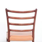 Johannes Andersen Set Eettafelstoelen, 1960s thumbnail 8