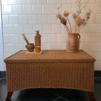 Retro Vintage Bureau, Desk Met Ladeblok, Bureautje thumbnail 10