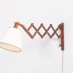 Scandinavian Design Scissors Wall Lamp, 1960’s thumbnail 2