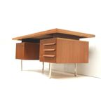 Groot Vintage Directiebureau / Bureau Gemaakt In De Jaren ’60 thumbnail 10