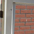 Oud Grenen Kledingkast Wit Geschilderd thumbnail 9