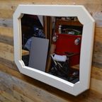 Spiegel Met Witte Eikenhouten Lijst thumbnail 5