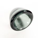 Leerdam Glas - A.D. Copier - Komvaasje - Grijs - 1946 thumbnail 9