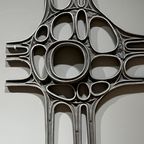 Brutalist Wall Art, Casted From Alumium thumbnail 4
