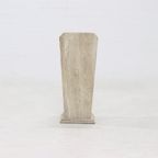 Italian Modern Travertine Umbrella Stand 1970S thumbnail 6