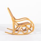 Vintage Thonet Style Rocking Chair thumbnail 6