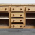 Geweldig Antiek Engels Dressoir/ Side Table/ Balie/ Kookeiland Uit Begin 19e Eeuw thumbnail 2