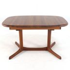 dyrlund Ovalen 1x Verlengbare Eettafel Massief Teak Vintage Deens thumbnail 7