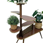 Vintage, Retro Planten Tafeltje/etagère Jaren '50-'60 thumbnail 3