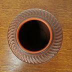 Vintage Keramiek Vaas Krupp-klinker West Germany thumbnail 5