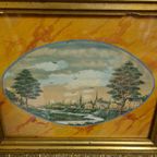 Franse Kunstwerken Met Postzegels Eind 19E Eeuw thumbnail 4