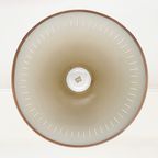 Vintage Koperkleurige Hanglamp Met Geperforeerde Kap thumbnail 9