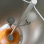 Vintage Xl Beuken Bollamp Vloerlamp thumbnail 7