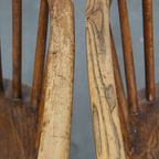Leuke En Tijdloze Set Van 4 Antieke Engelse Windsor Stickback Chairs Uit De 19e thumbnail 11