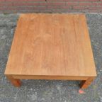 Vierkante Salontafel Teakhout thumbnail 5