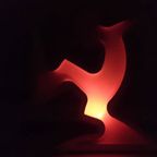 Keith Haring La Linea Lamp Osvaldo Cavandoli Zilver (nieuw In Originele Verpakking) thumbnail 10