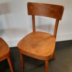 Set Van 2 Erco Mid Century Keukenstoelen thumbnail 6