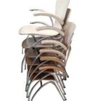 Set 4 Bingo Eetkamerstoelen Vlinderstoel Retro Design Stoelen thumbnail 15