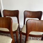 Set Van 4 Deense Stoelen – Niels Koefoed thumbnail 9