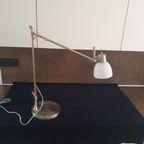 Bureaulamp - Tafellamp - Metaal - Zilverkleurig - Verstelbaar thumbnail 10