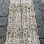 Vintage Yuruk Vloerkleed/ Loper 75 X 285 Cm, 1960's thumbnail 4
