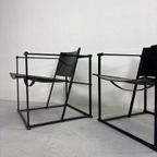 Set Vintage Pastoe Fm60 Fauteuils Tuigleer thumbnail 5