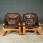 Deens Design “Apollo” Fauteuils – Svend Skipper – Jaren 70 thumbnail 12