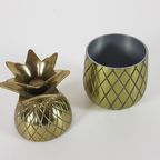 Ananas - Ikea - Model Vindflakt - Koper - Aluminium - Hollywood Regency Stijl thumbnail 6