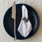 Set Of 6 Vintage Spiral Napkin Rings thumbnail 3
