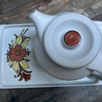 Vintage Arzberg Servies. 2 Pannen Schaal En Theepot thumbnail 5