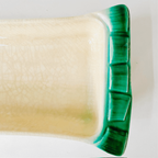 Vintage Bretonse Majolica Aspergeschaal Bci Ovenschaal thumbnail 7
