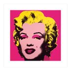 King & Mcgaw Marilyn Monroe (Hot Pink), 1967 - Andy Warhol 40 X 40 Cmking & Mcgaw Marilyn Monro thumbnail 2