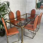 Vintage Design Regency Eettafel + 6 Stoelen – Belgochrom thumbnail 11