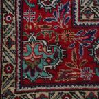 Handgeknoopt Oosters Vloerkleed Met Onder Andere Rood En Blauwe Kleuren 298x205cm thumbnail 7