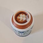 Vintage Porselein Japanse Kom Bloempot Met Lotus Bloem thumbnail 6