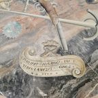 Vintage Hollywood Regency Salontafel Koffietafel Met Marmer Onyx Blad thumbnail 3