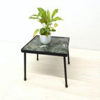 Retro Vintage Bijzettafel Plantentafel Marmer Jaren 50 / 60 thumbnail 2