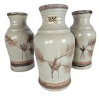 Bay Keramiek - Model 630-20 - Beige - Set (3) - W-Germany - 70'S thumbnail 2