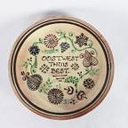 Russsel-Tiglia Tegelen - 'Oost West Thuis Best' - Xl Wandbord - 1946 thumbnail 2