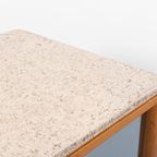 Vintage Travertine Top Dining Table / Eettafel From <<<brand>>>, Italy 1970’s thumbnail 6