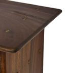 Vintage Deens Palissander Wandplank Open Zwevende Plank 60's thumbnail 9