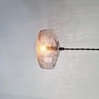 Suspensie In Licht Gerookt Gebarsten Glas, 1970 thumbnail 10