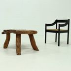 Xl Brutalist Tree Trunk Coffee Table 1960s thumbnail 12