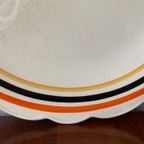 Prachtige Vintage Barker Bros Ltd Tudor Ware Rond Bord! | Kerst thumbnail 3