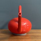 Red Plastic Watering Can 1960S thumbnail 2