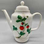 Vintage Koffiepot Strawberry Mz Porselein Czechoslovakia thumbnail 3