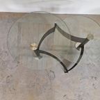 Vintage Design Salontafel Met Draaiend Glas thumbnail 3